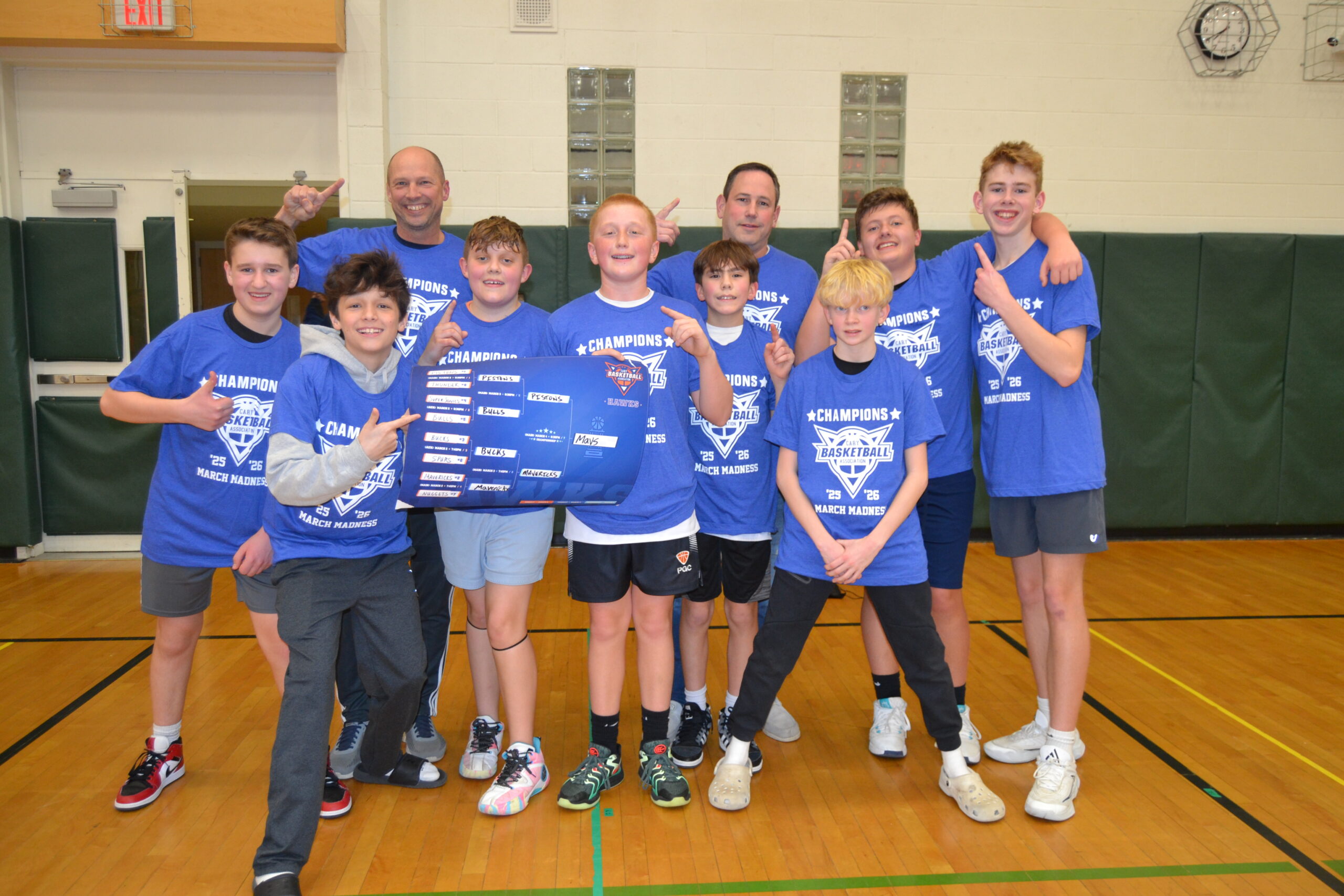 First Place Hawks League- Mavericks