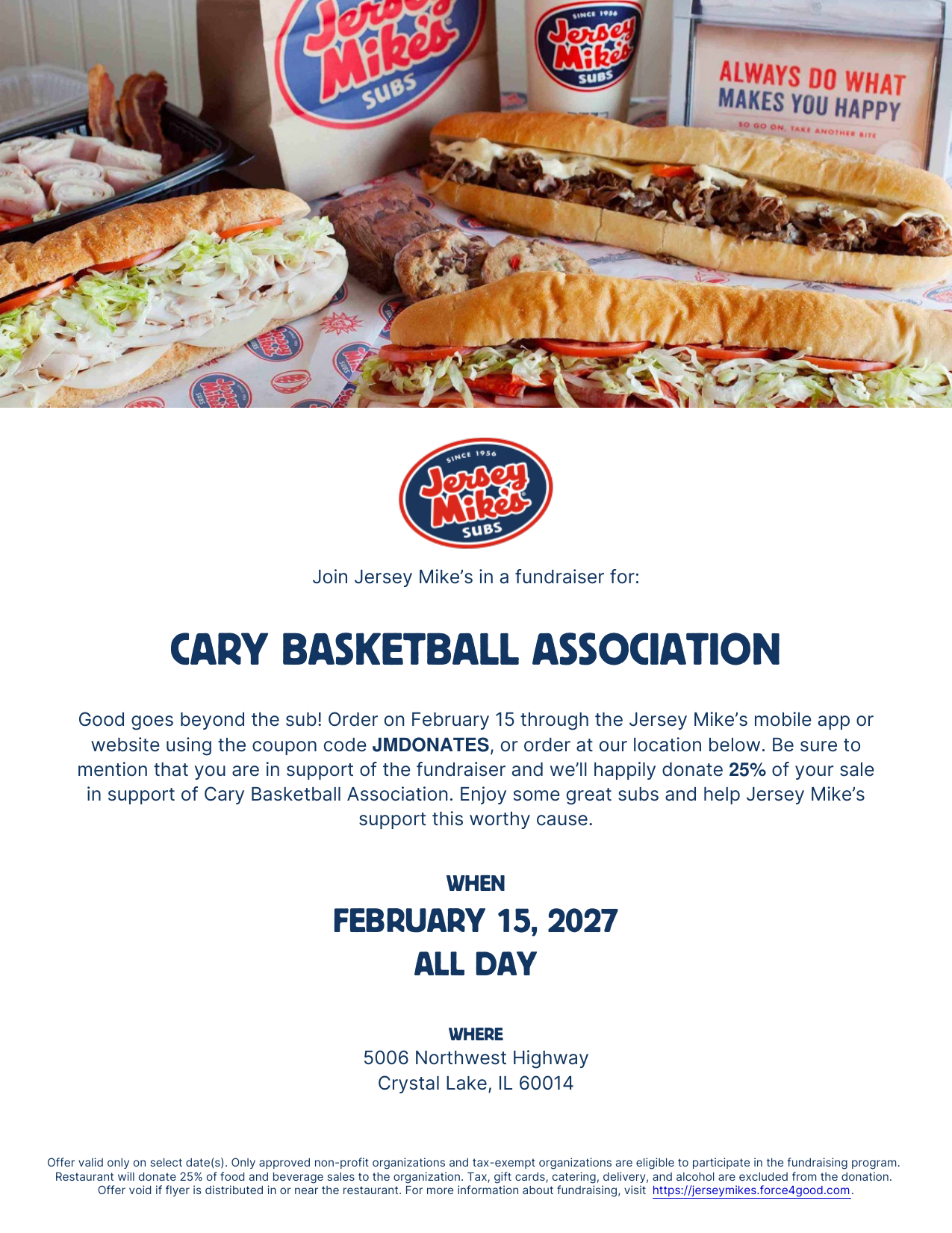 CBA Feb 2027 Jersey Mikes